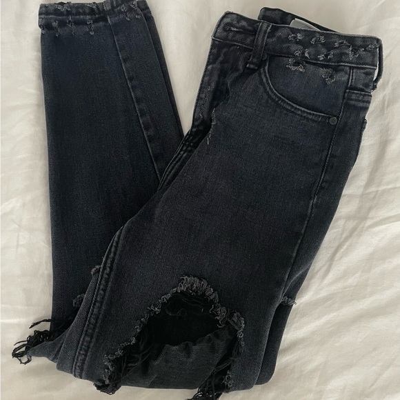 Unif x Urban Outfitters black jeans - Picture 3 of 5